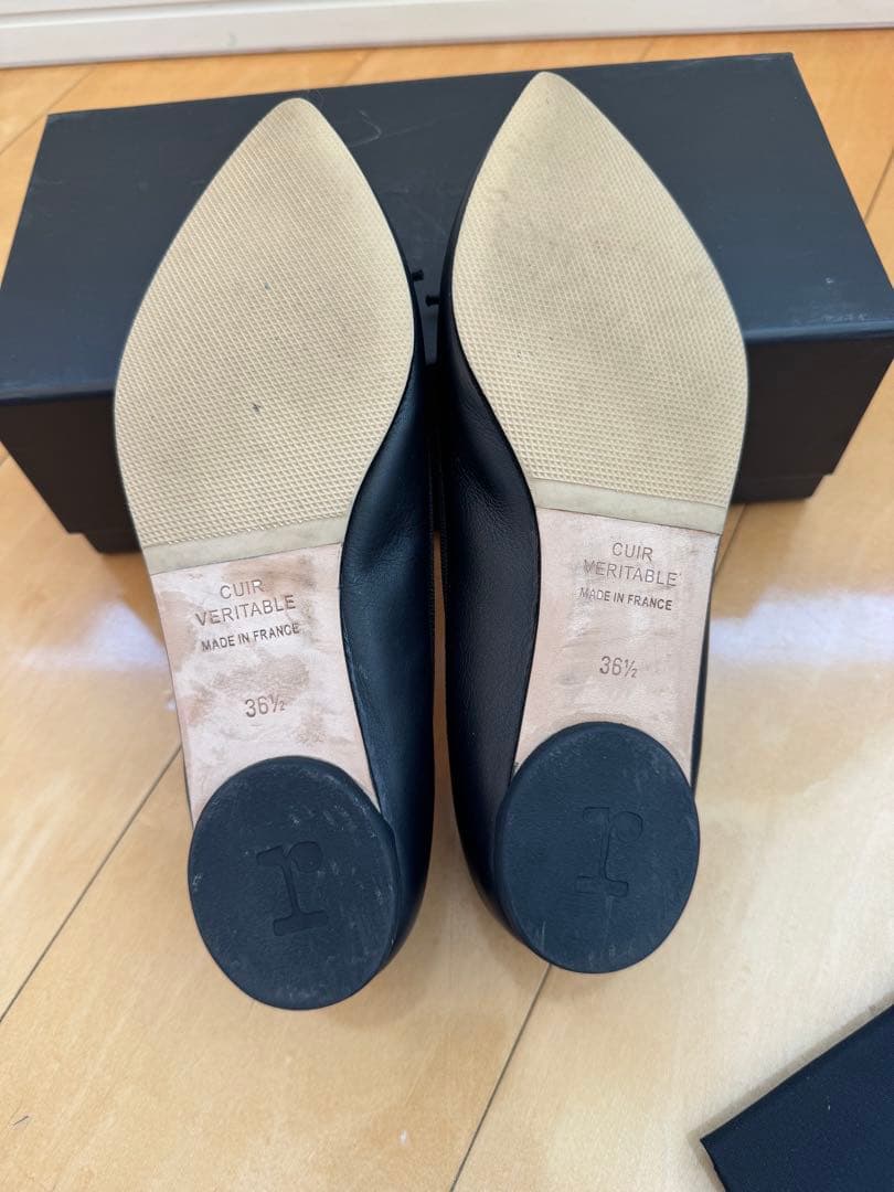 Repetto バレエシューズ ブラック 36.5