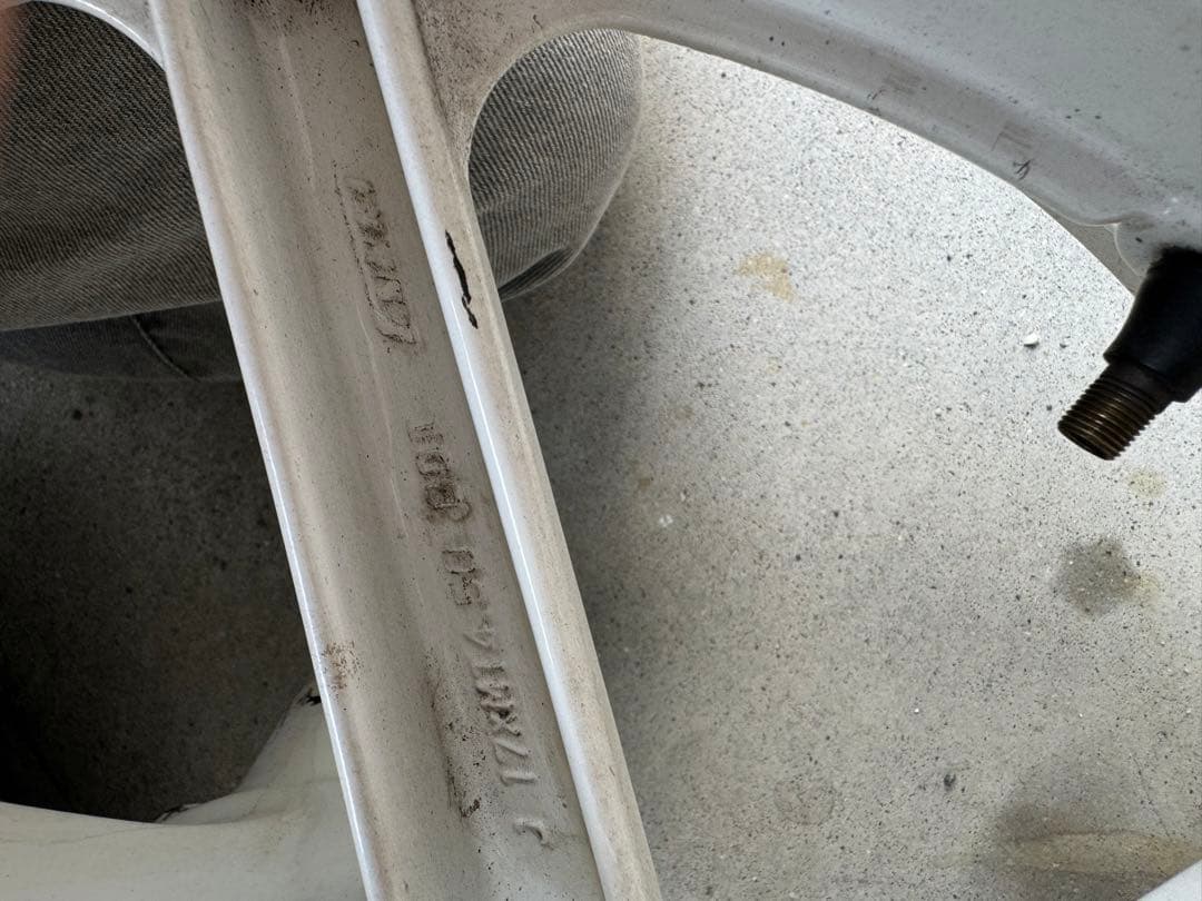 NSR250 前後純正ホイール