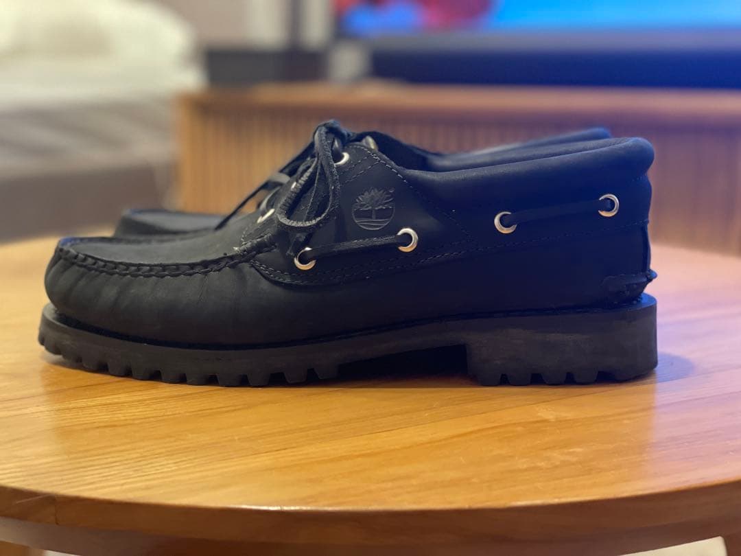 ティンバーランド　デッキシューズ　レザー