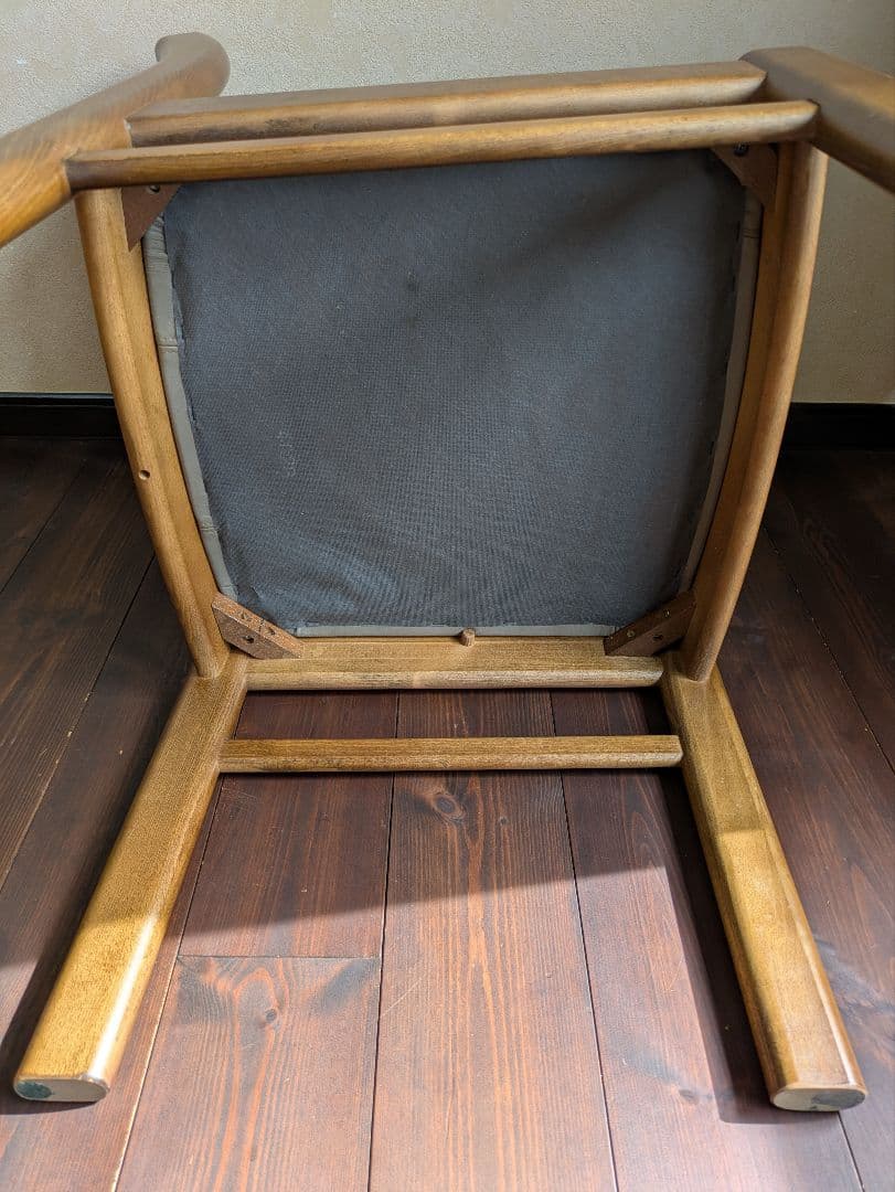 カリモク★ダイニングチェア★2脚セット★レトロモダン★送料無料　③④