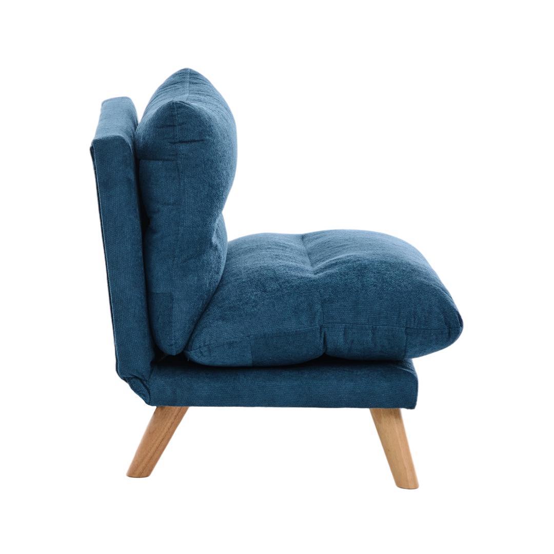 【新品】一人掛け折り畳みソファ 90-160°調節