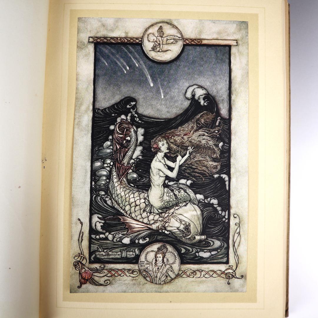 1908年 初版 アーサー・ラッカム 真夏の夜の夢 挿絵カラー40点 抜け無し