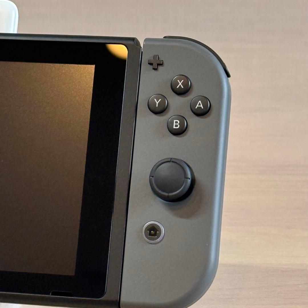 6-152 Switch 本体 新型 グレー 箱付き