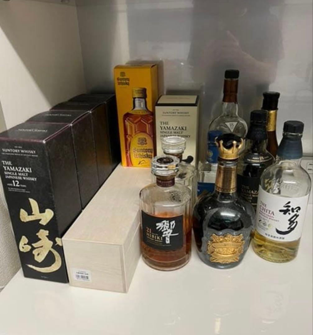 新品　小さな傷あり、山崎 12年 シングルモルトウイスキー 700ml