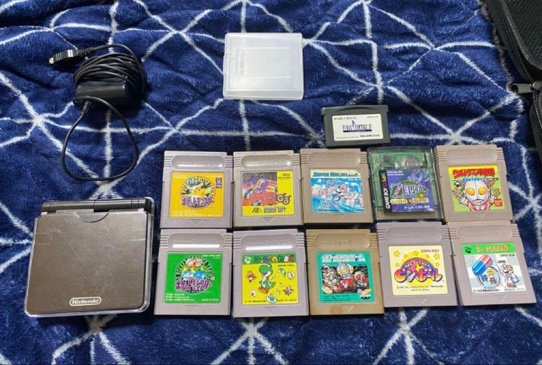 ゲームボーイSP 動作確認済み◎美品◎ソフト大量◎【レア美品☆】