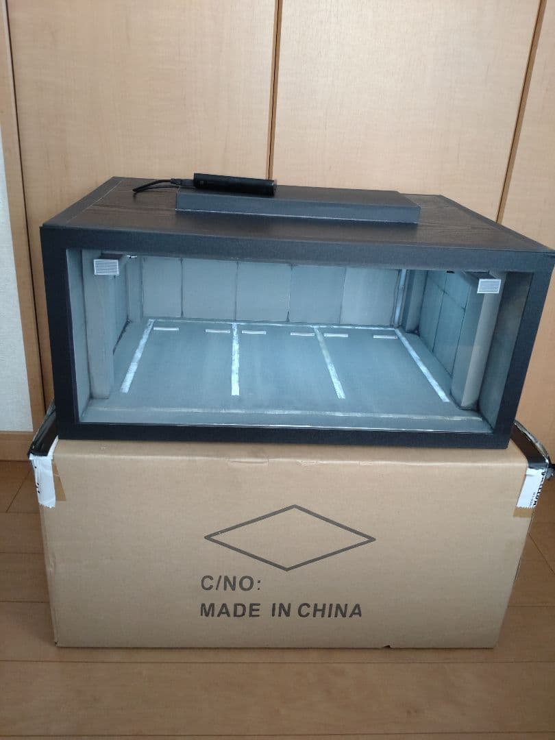 1/18 イグニッションモデル 地下駐車場 ジオラマ パーキング