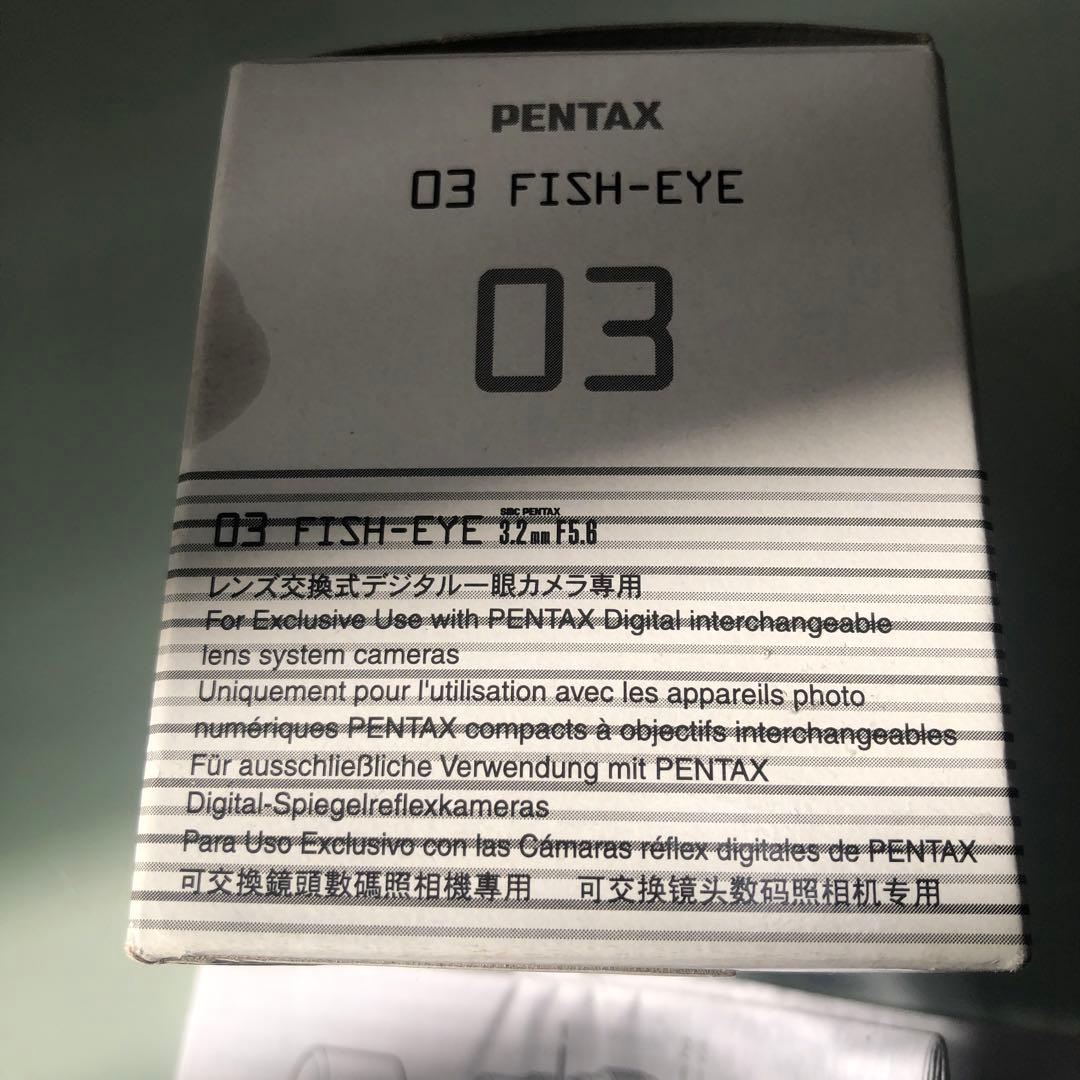 PENTAX 魚眼単焦点レンズ 03 FISH-EYE Qマウント 22087
