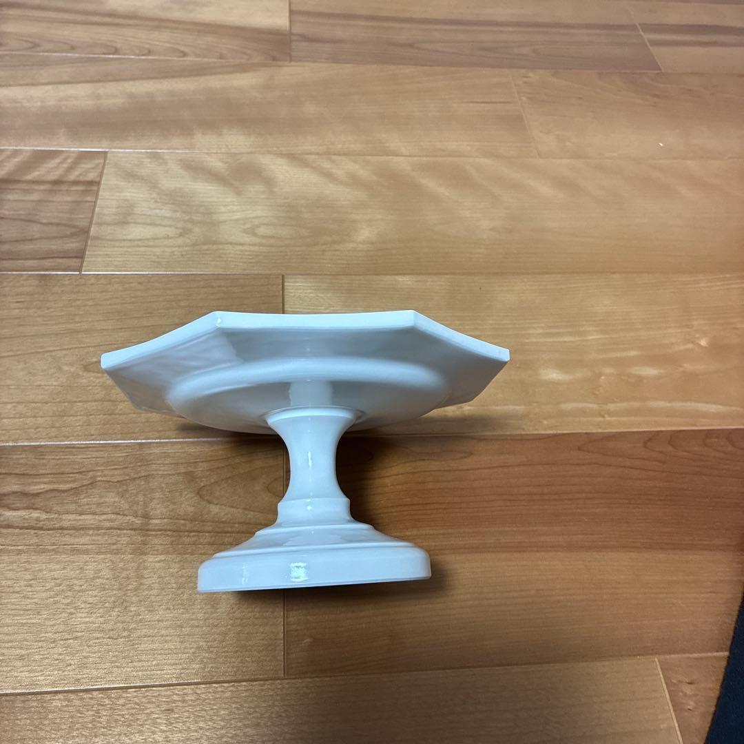 濱岡健太郎さんの8角形コンポート21cm/艶 新品、未使用