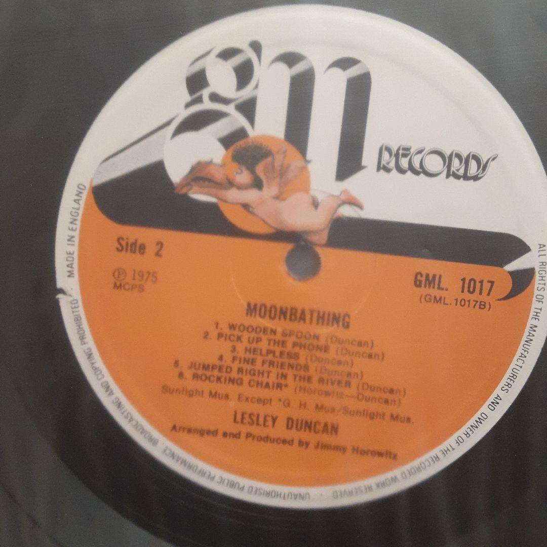 Lesley Duncan Moon Bathing UK盤