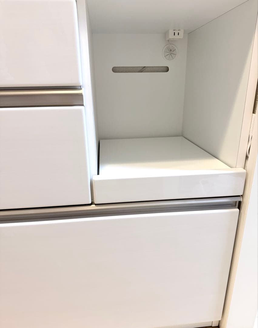 ニトリ キッチンカウンター(アルミナ2 120CT WH) コード4030914