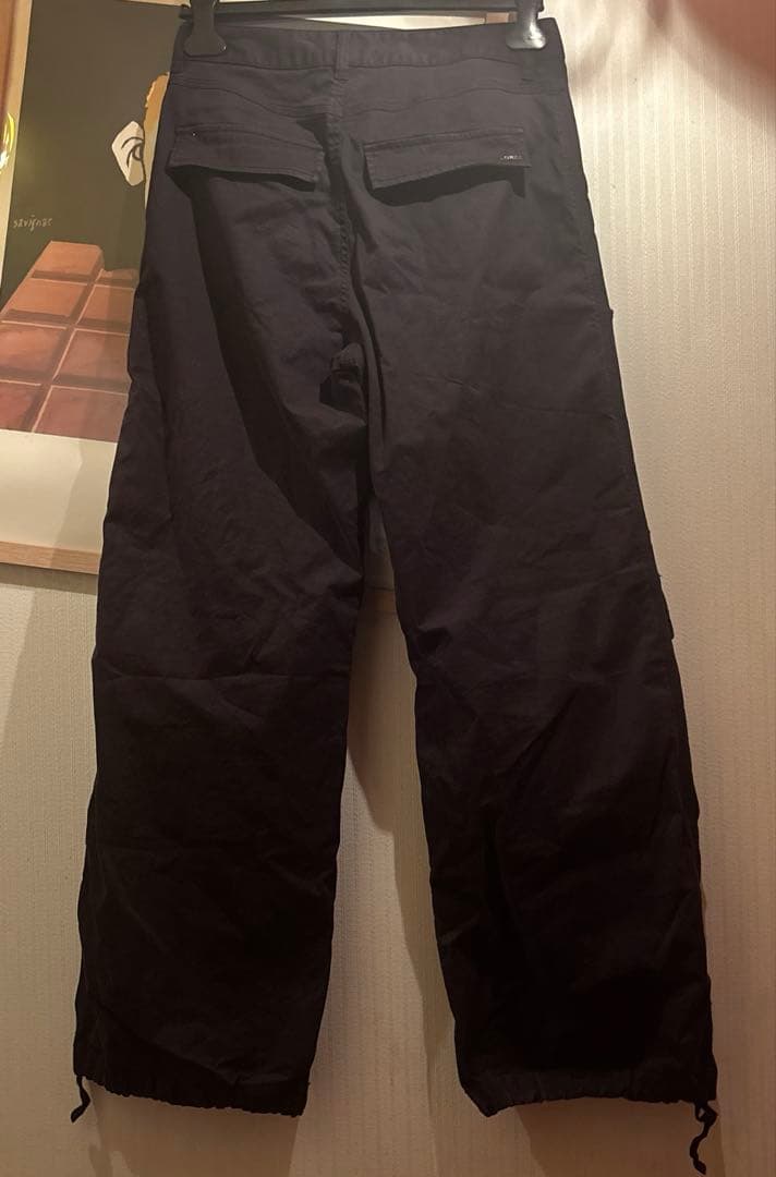 Diesel ワイドカーゴパンツ　ブラック　タグあり