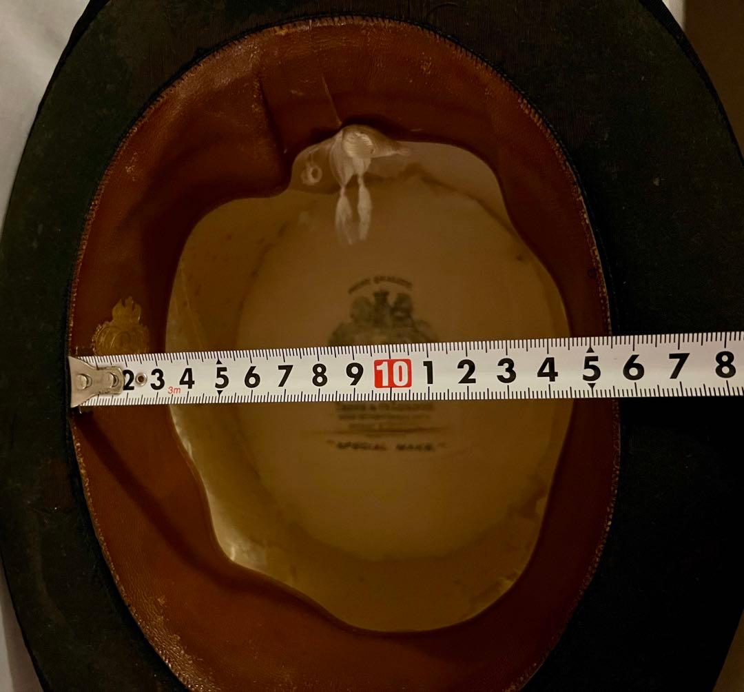 シルクハット イギリス製 ヴィンテージ ハット 美品 アンティーク