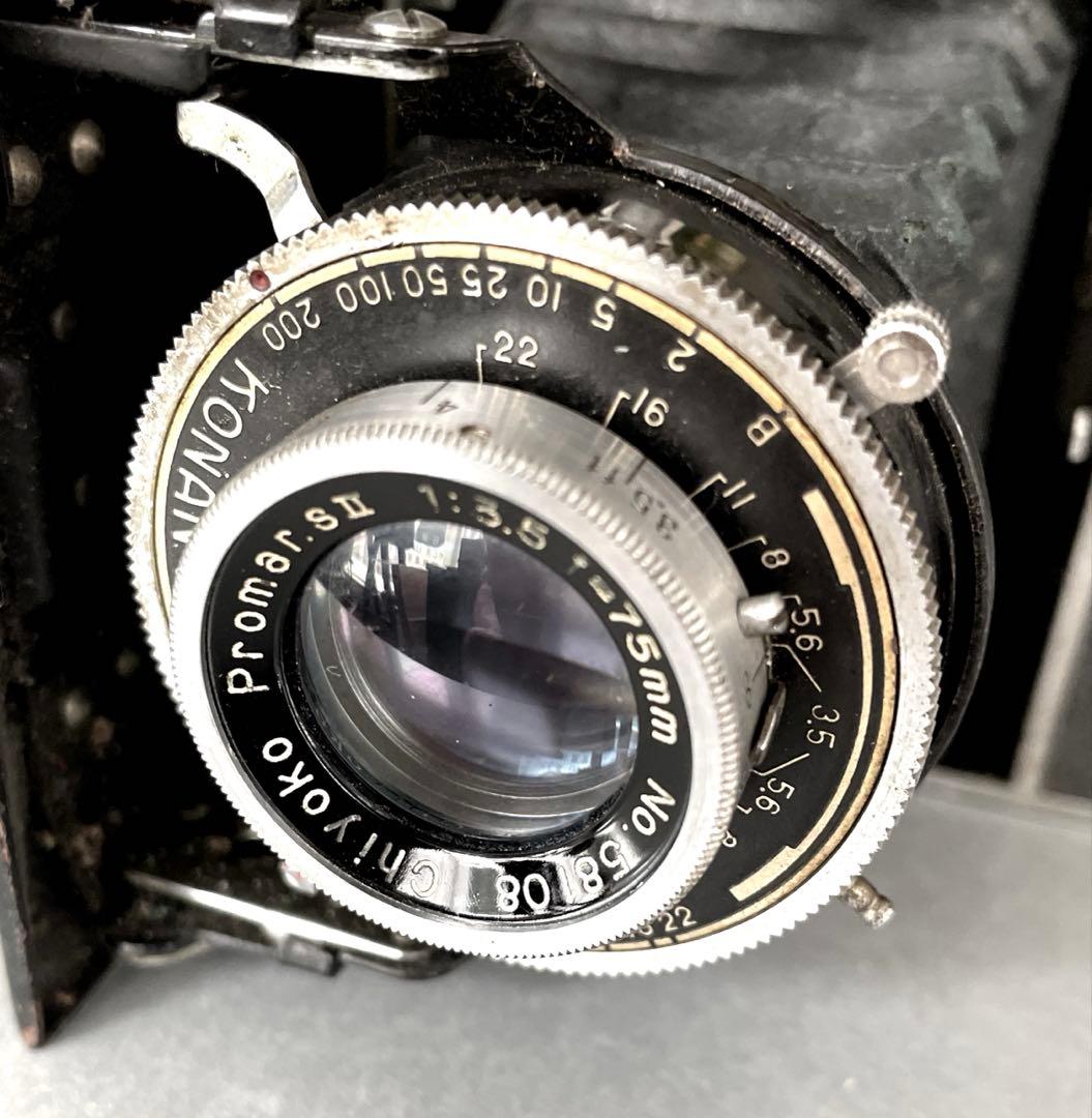 ◯ Minolta Semi P 6x4.5フォールディングカメラ ジャバラ