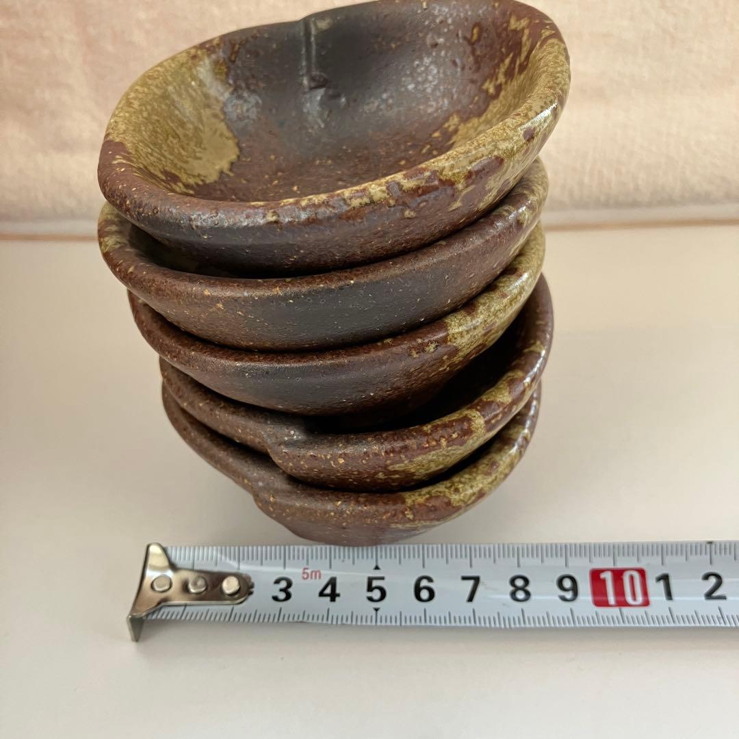 山壽　食器27点セット 無骨な味わい　皿　小鉢　コーヒーカップ　茶色