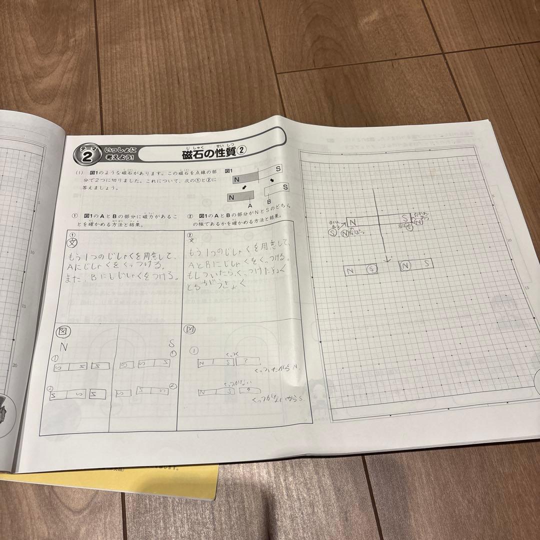 SAPIX 4年　理科・社会　Daily Sapix教材セット