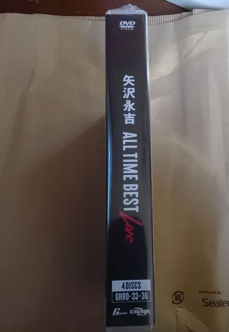 新品未開封 矢沢永吉 ALL TIME BEST Live DVD 4DISCS