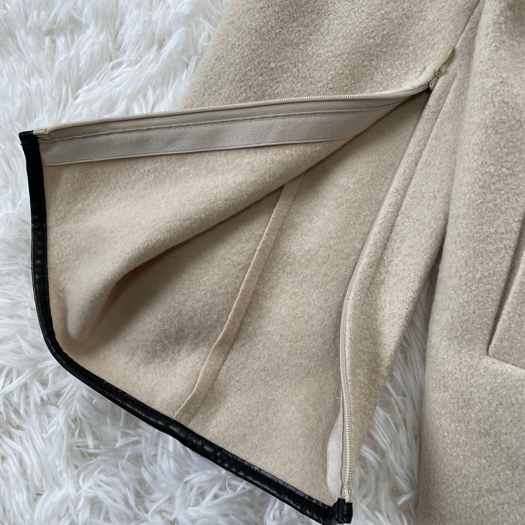 23区 コンプレストパイル ノーカラー アウター 32