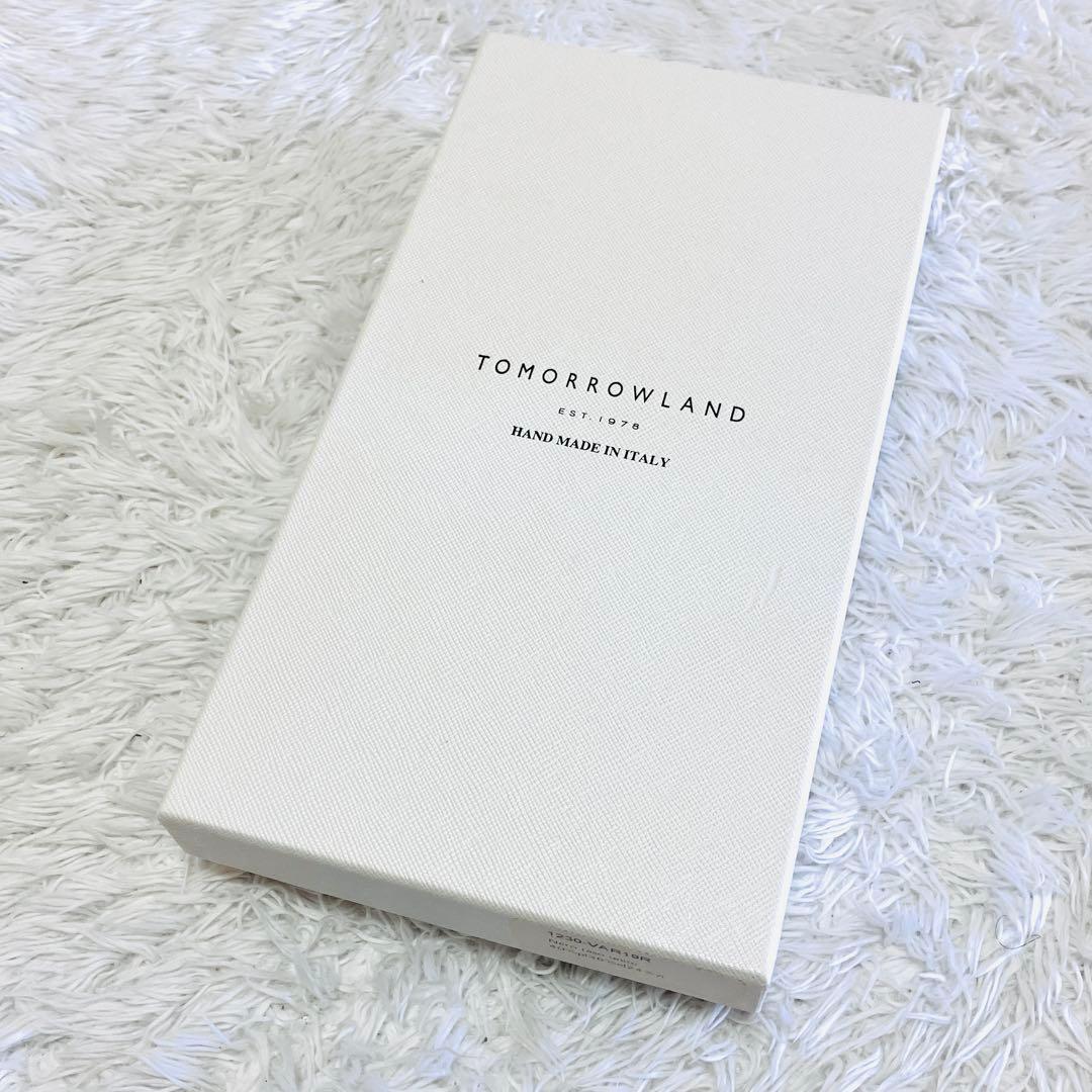 極美品 トゥモローランド サスペンダー 蝶ネクタイ イタリア製