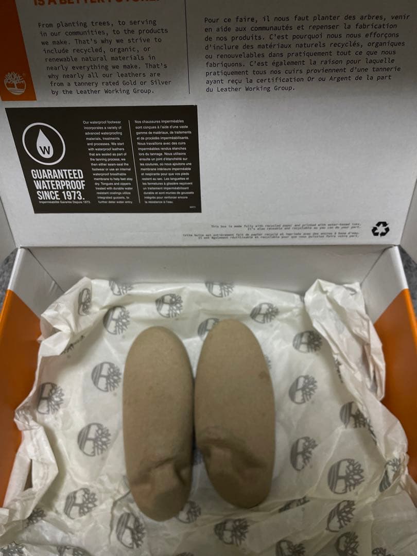 Timberland 黒レザーブーツ6 IN WATERPROOF BOOT