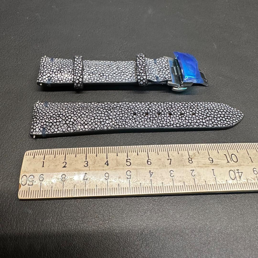 ♡Cb左1007 未使用保管品 VGREEN エイ革 腕時計ベルトのみ