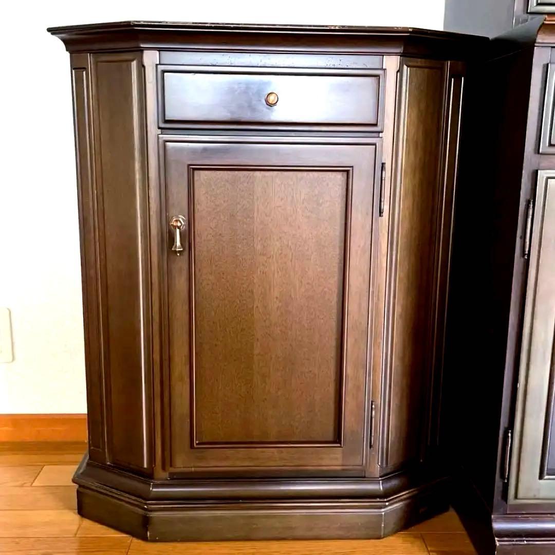 【廃盤品】マルニ木工 地中海ロイヤル サイドボード チェスト 電話台