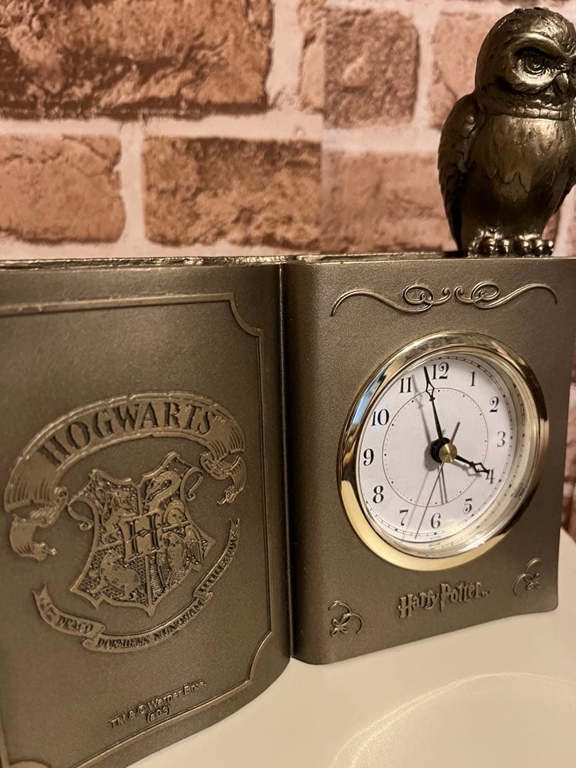 ハリーポッター　　ヘドウィグ　置き時計