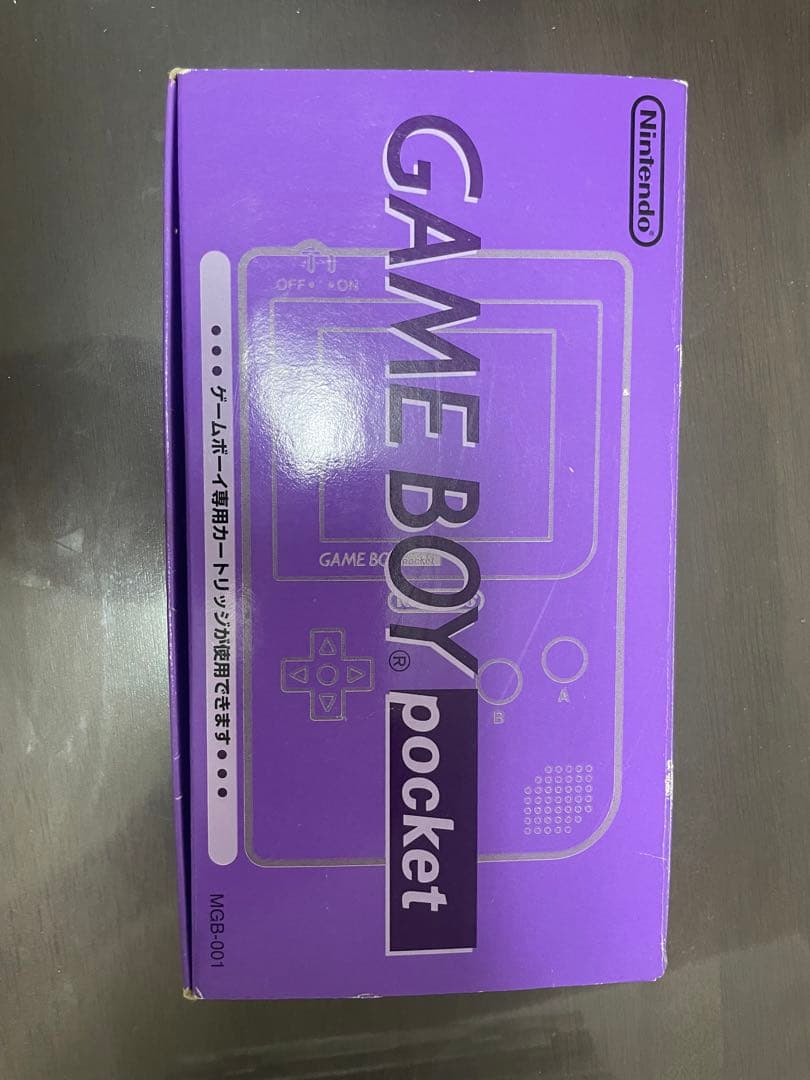 ⭐️箱付き ゲームボーイポケット クリアパープル