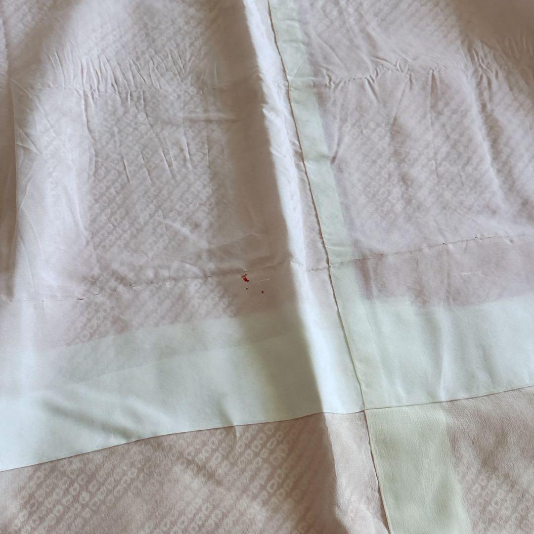 フルセット　七五三　7歳女の子　総しぼり　豪華刺繍　花　鼓　黒袋帯　葉　7067