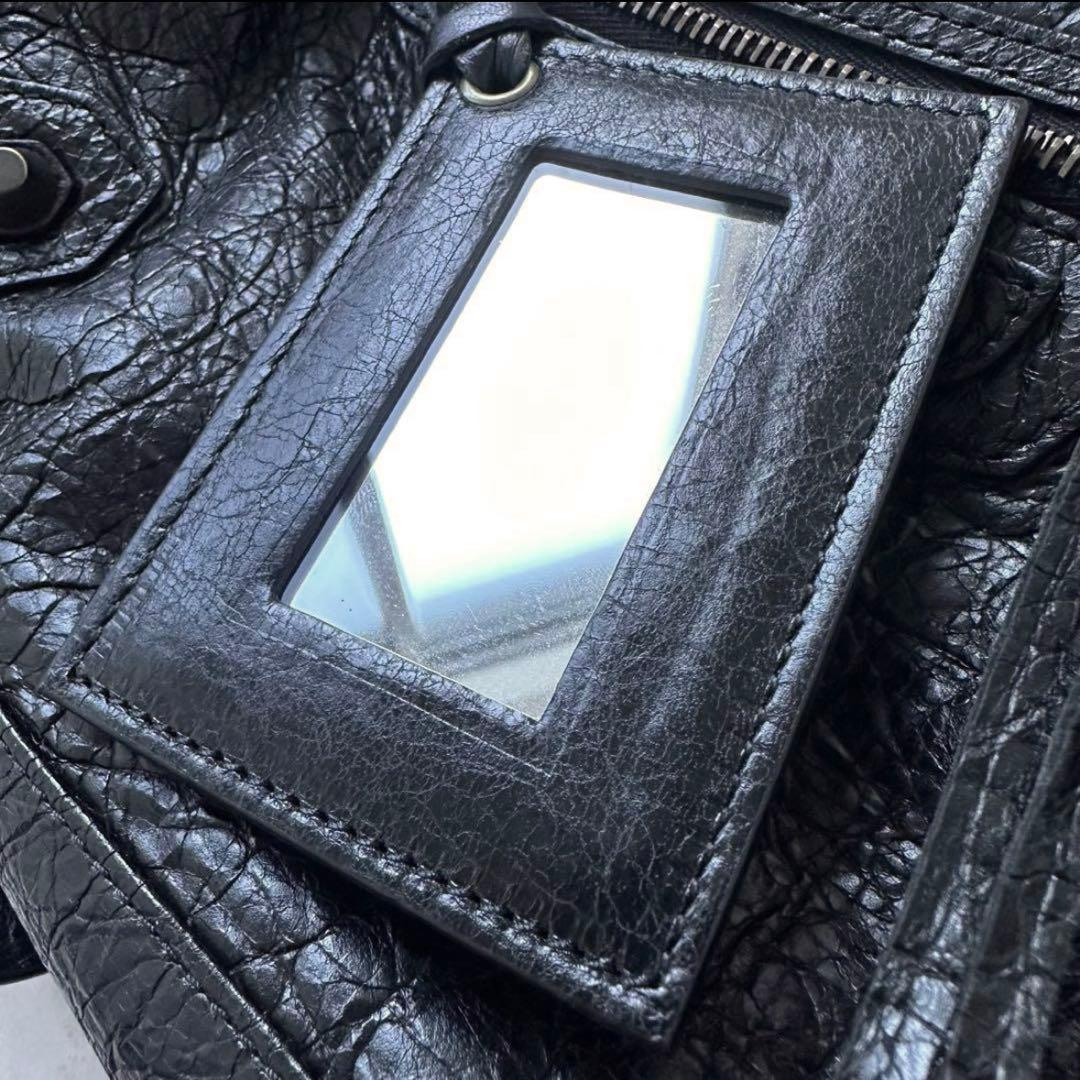 BALENCIAGA ミニシティ 黒 BLACK ショルダー　ハンドバッグ 美品