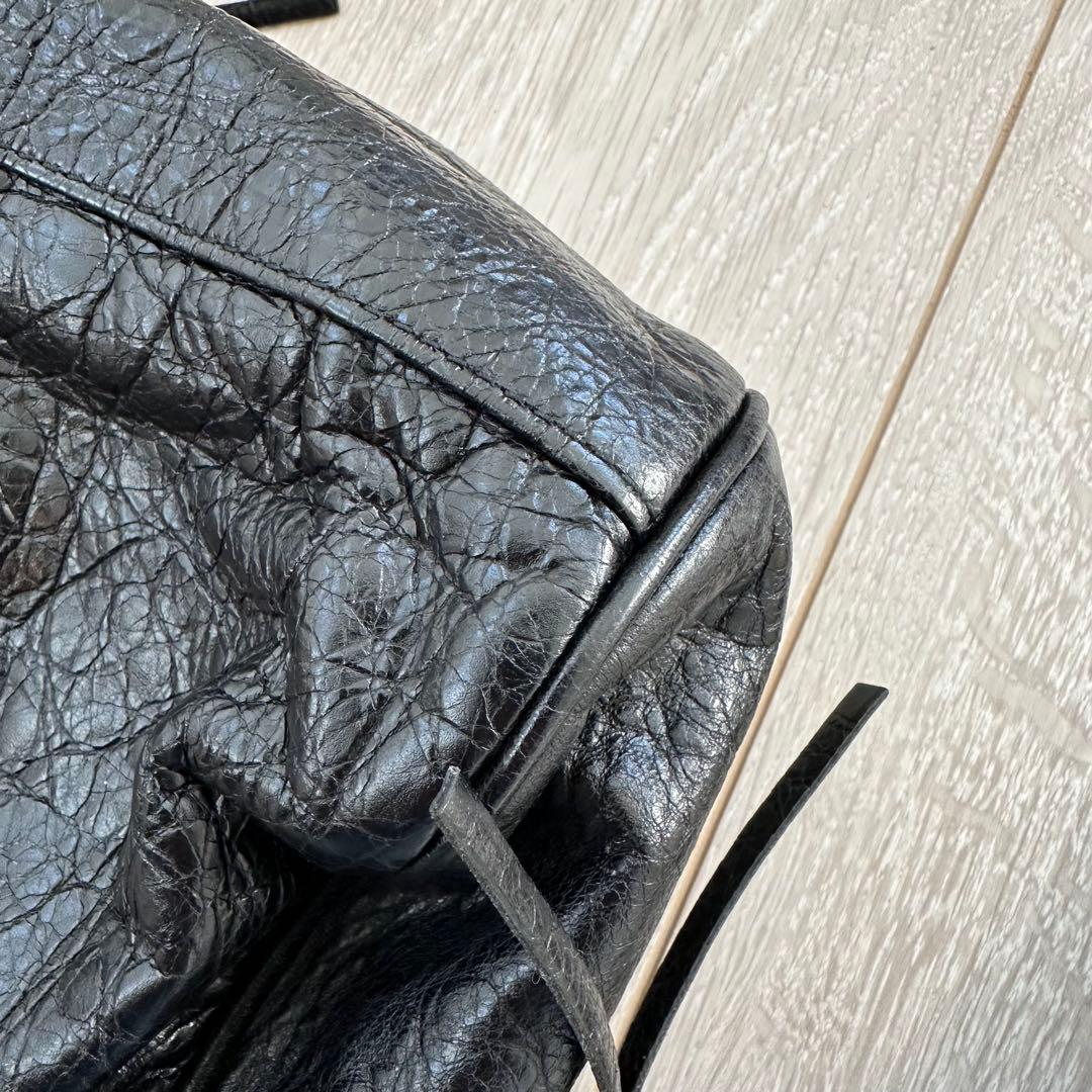 BALENCIAGA ミニシティ 黒 BLACK ショルダー　ハンドバッグ 美品