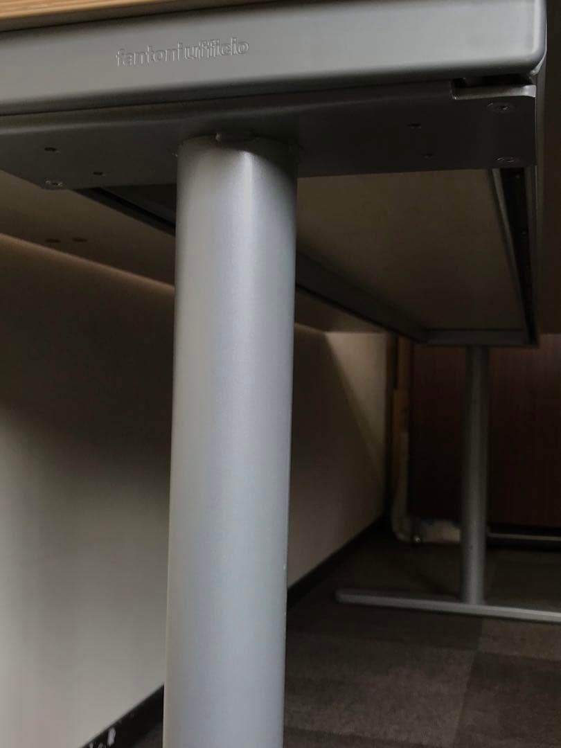 ファントーニ fantoni デスク イタリア製 T字脚 幅180