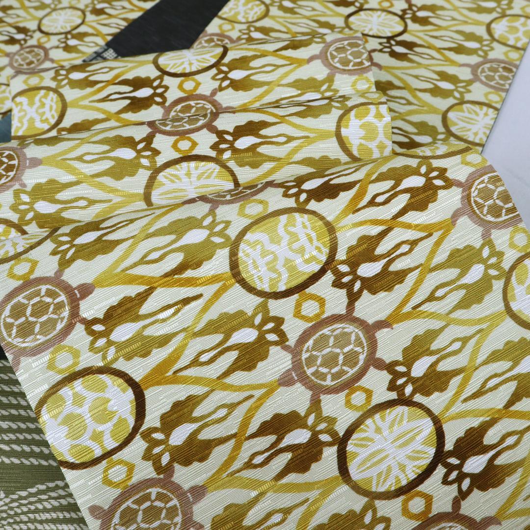 2925★1点のみ大幅値下げ★未使用　新品★WAKKA はしご酒 ★半幅帯