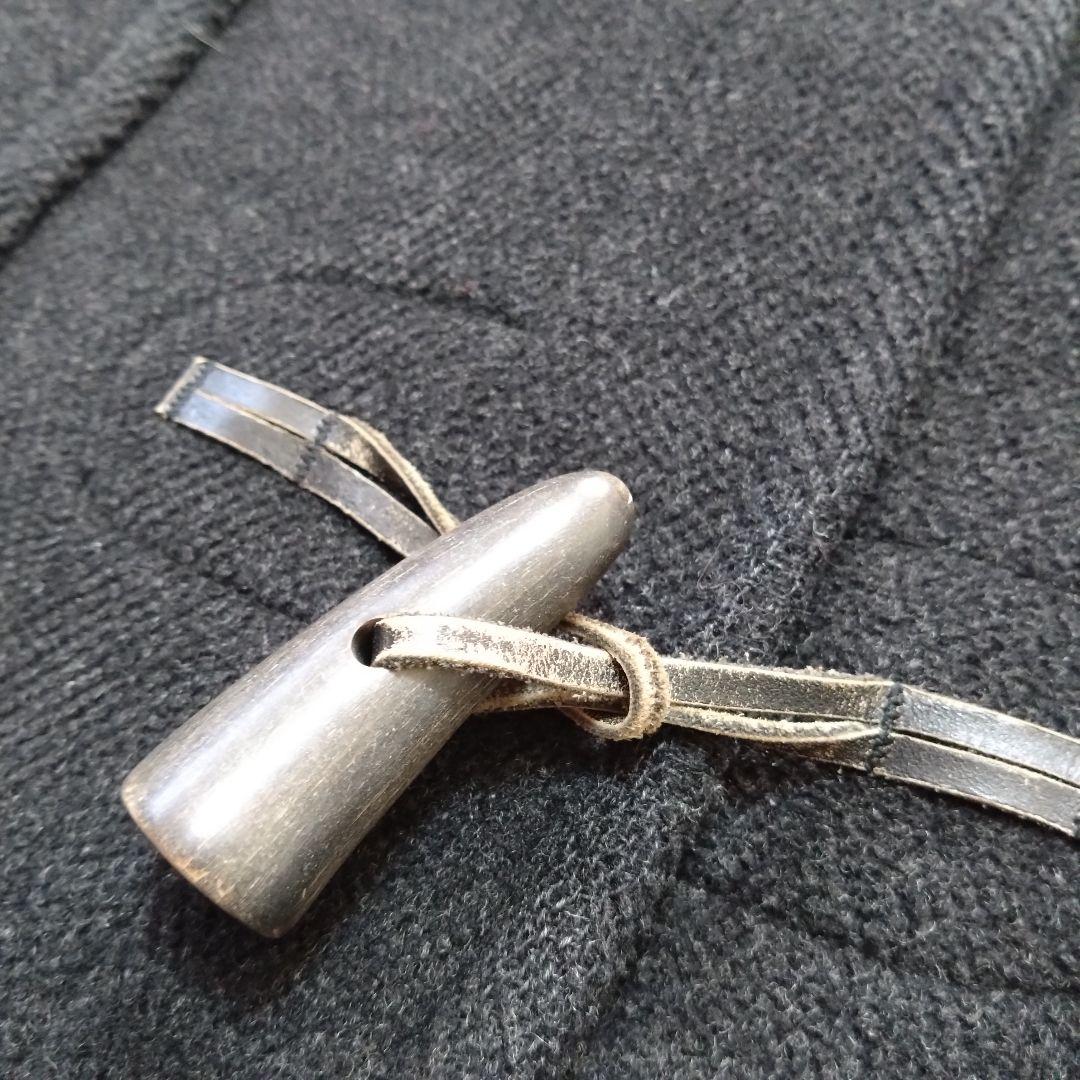 ニューヨーカー ダッフルコート ムーアブルック ヘリンボーン グレー M相当