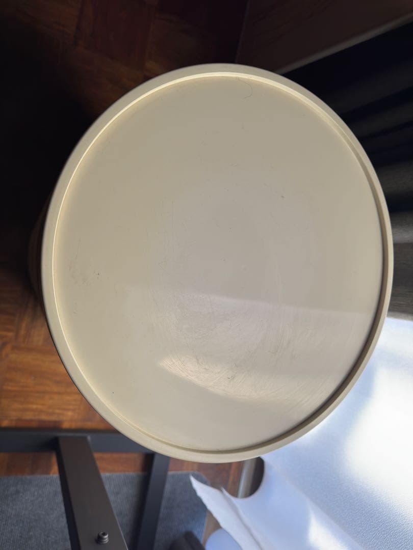 【オリジナル】コンポニビリ　オフホワイト　円柱型 3段収納ボックス