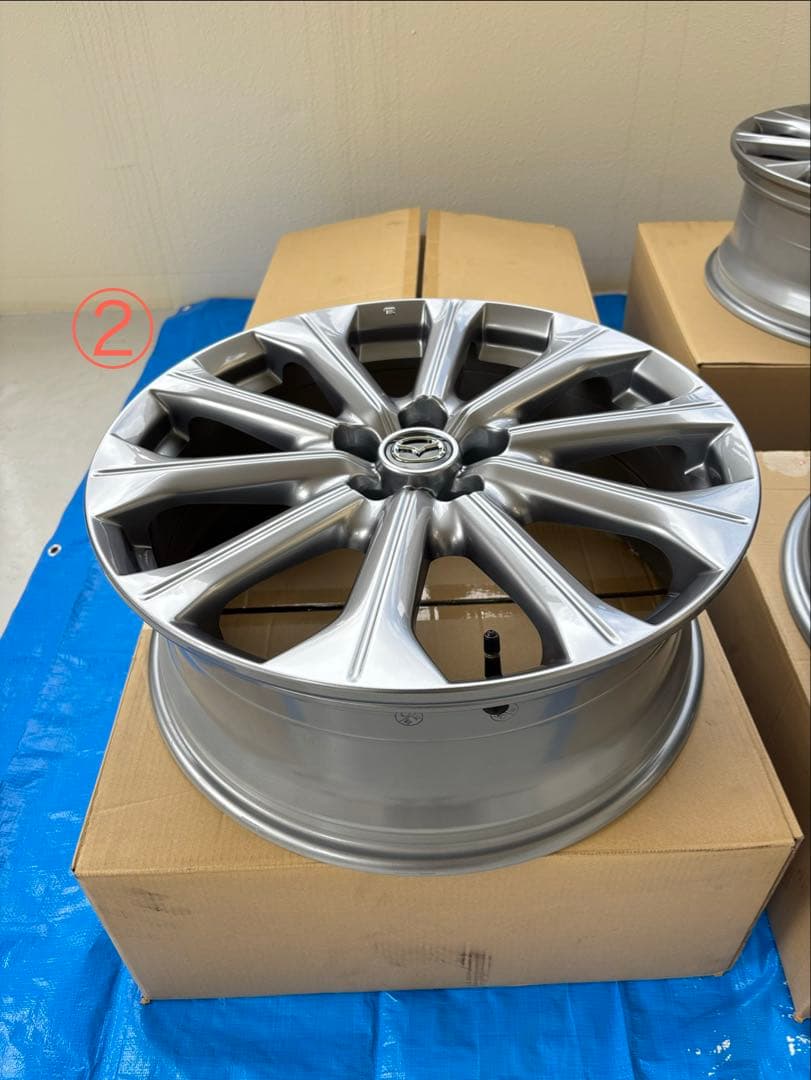 『ゆうぞう』【②本目】マツダCX-80『20インチ 純正ホイール』送料込み