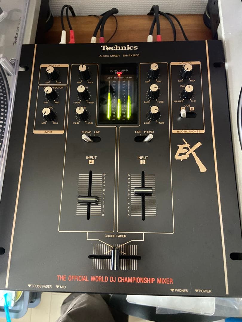 整備済み美品　technics sh-ex1200 DJミキサー