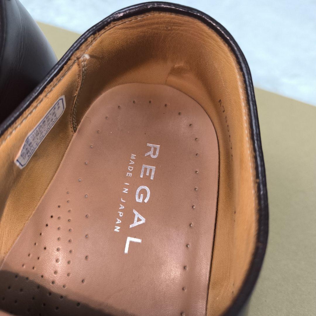 ✨美品✨ リーガル ドレスシューズ スワールトゥ レザー 濃茶 26cm