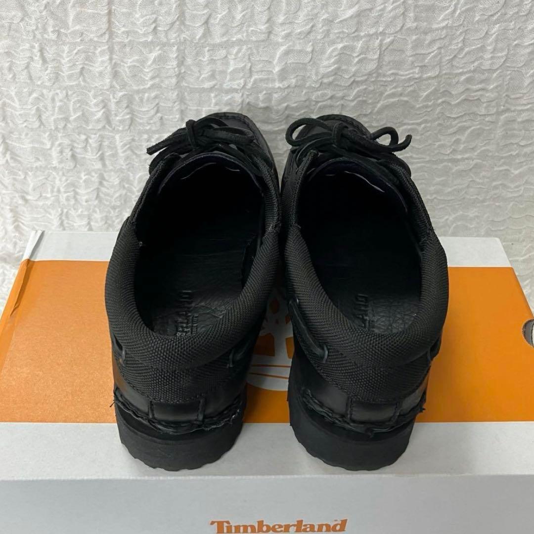 ティンバーランド スリーアイ ボートシューズ ブラック 26cm