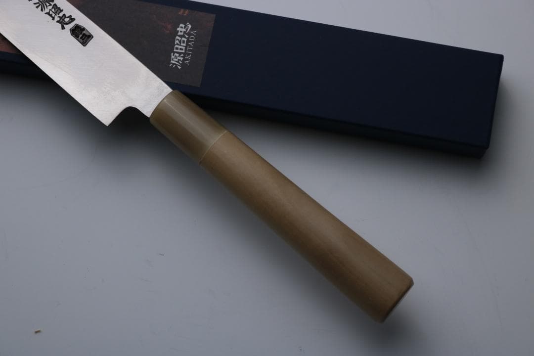 「源昭忠」水野鍛錬所 柳刃 刺身包丁 銀三鋼 270mm