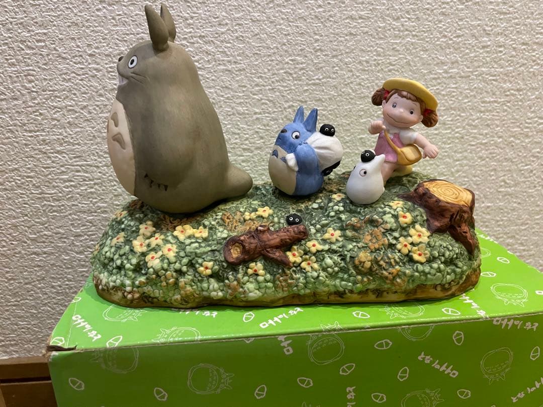 【廃盤】トトロ 置物　オルゴール