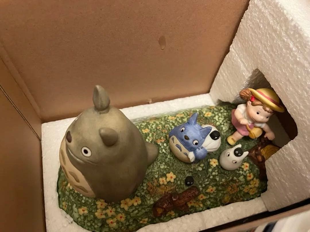 【廃盤】トトロ 置物　オルゴール