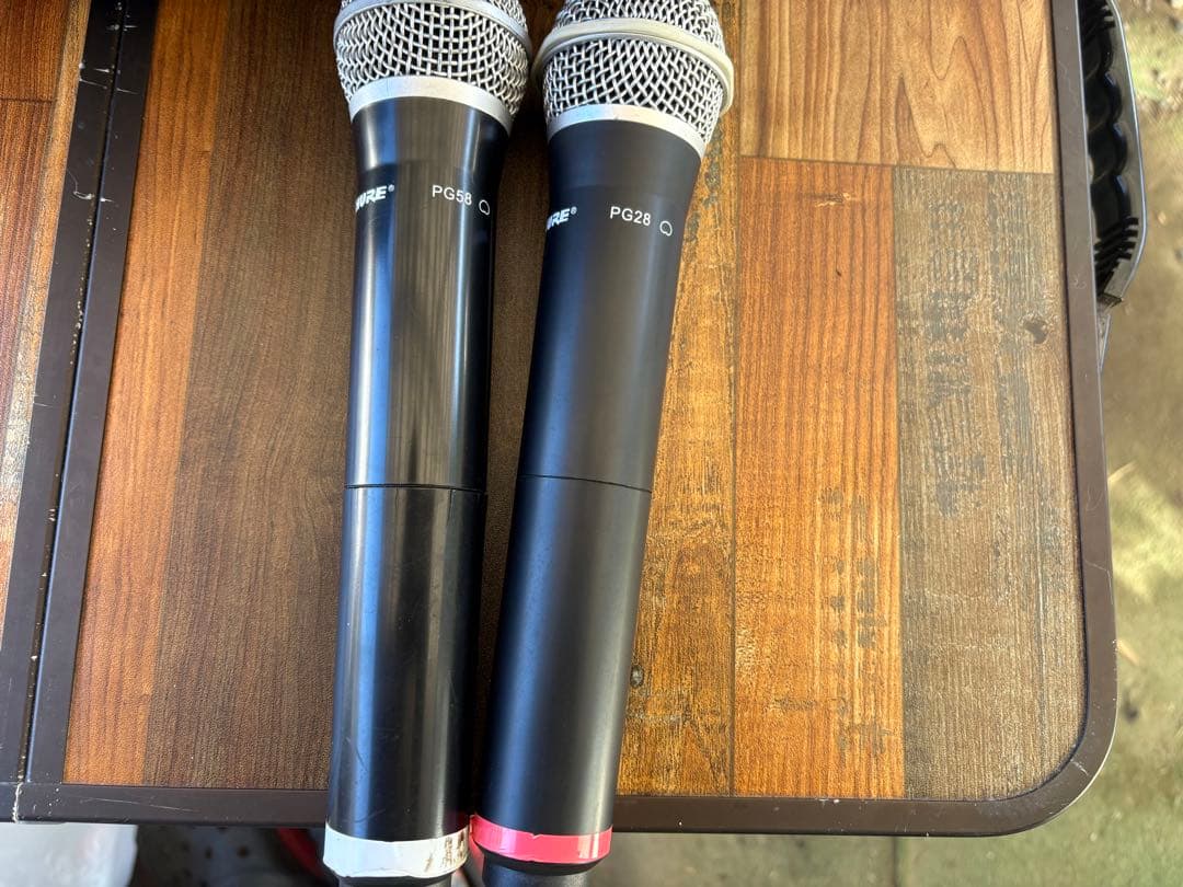 ワイヤレスマイク SHURE SVX288（GATORケース付き）