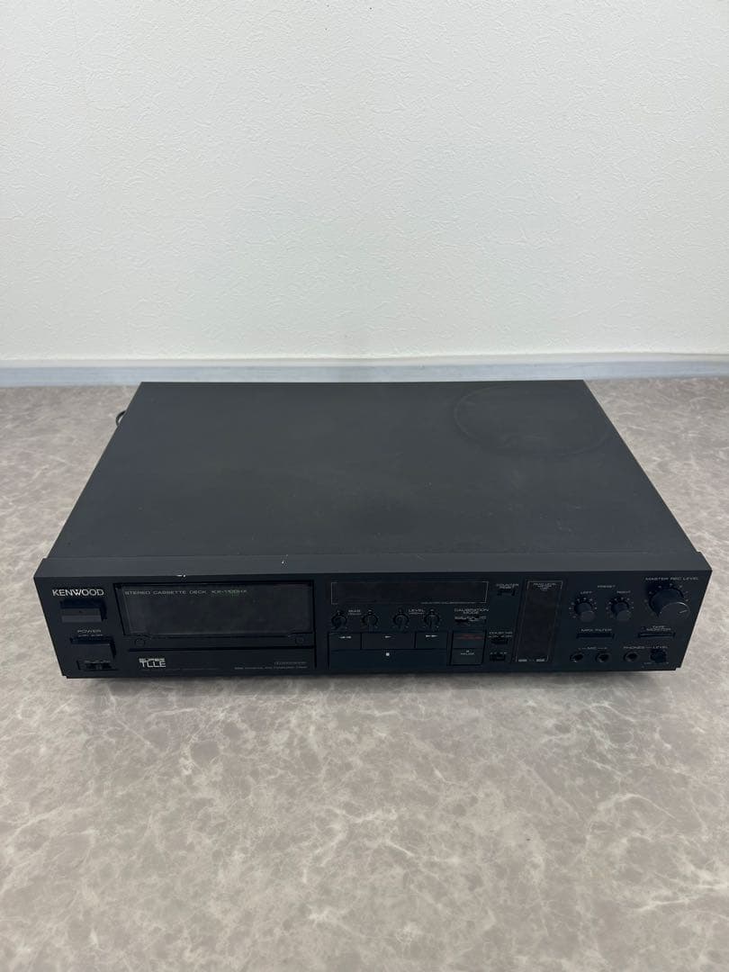 送料込み⭐︎KENWOOD【カセットデッキ KX-1100HX】動作確認済み