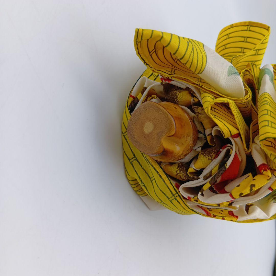 manipuri マニプリフルーツ柄　折りたたみ傘