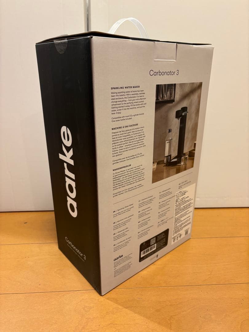 炭酸水メーカーaarke（アールケ） Carbonator3