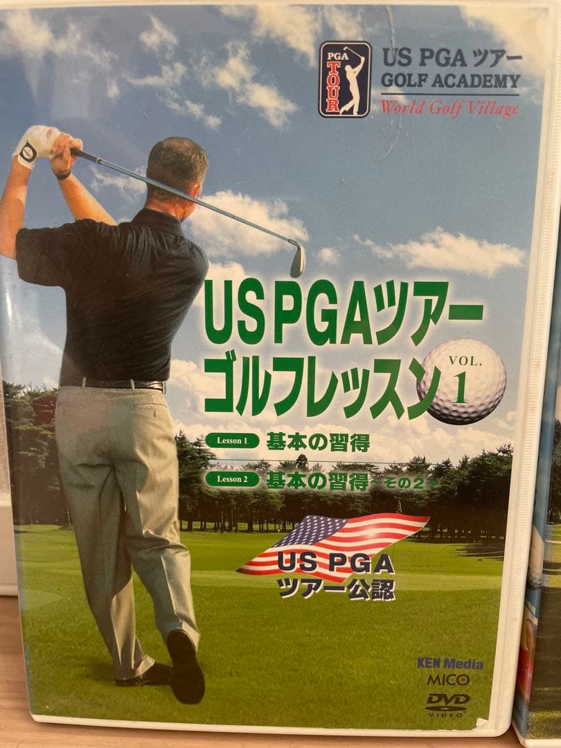 USPGAツアーゴルフレッスンDVD全７巻セット