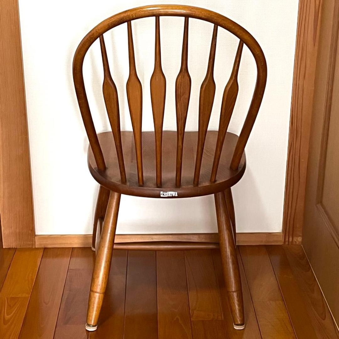 柏木工 KASHIWAヴィンテージ　ウィンザーチェア　ボウバック　アローバック③
