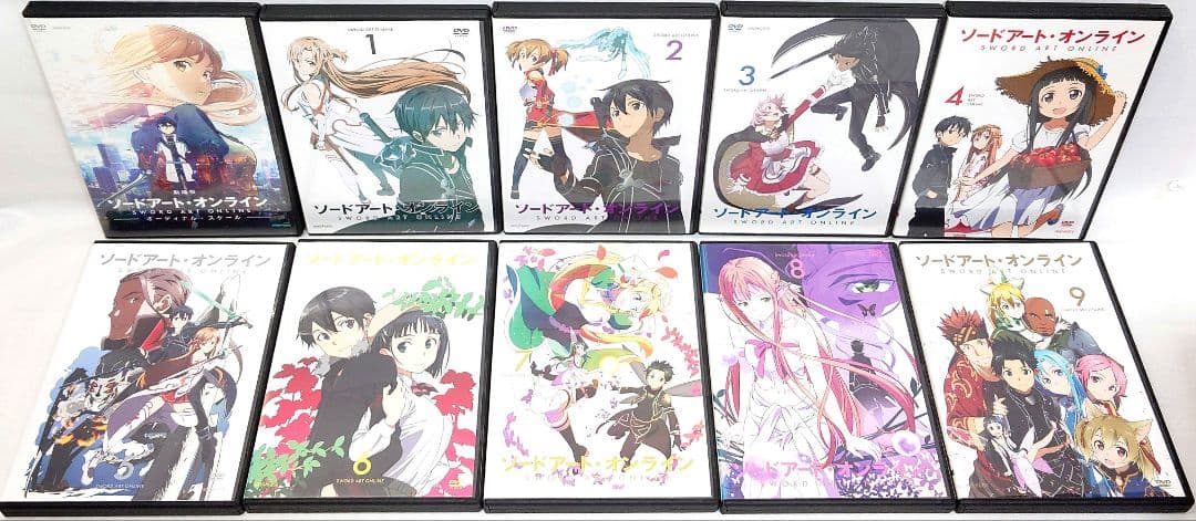 ソードアートオンライン/劇場版/EX/アリシゼーション【DVD】全36巻