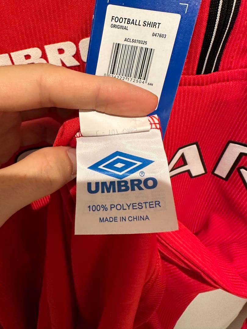 98/99マンチェスターユナイテッドユニフォーム