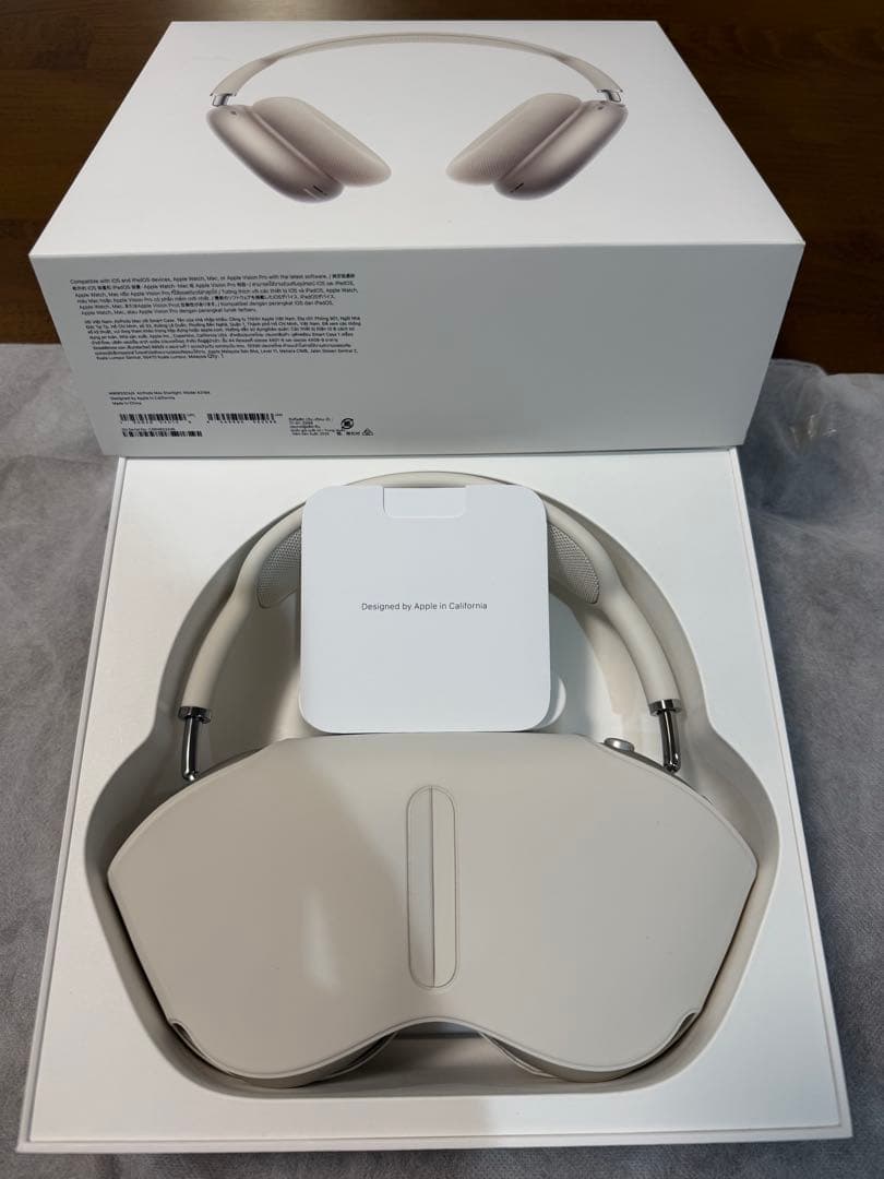 【美品】Apple AirPods Max スターライト本体